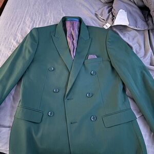 Gino Vitale Double Breasted 2 Piece Suit- 38r